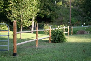 farm fence and gates